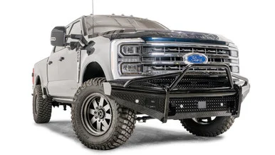 Fab Fours FS23S59621 Black Steel Front Bumper