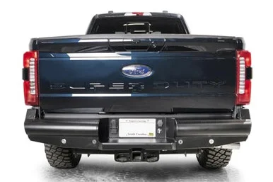 Fab Fours FS23U59501 Black Steel Elite Rear Bumper