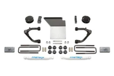 Fabtech 3" T900 UNIBALL UCA SYSTEM W/ STEALTH SHOCKS FTS21189 - fabtech motorsports