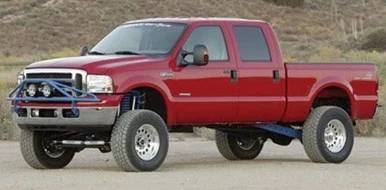 Fabtech 6" RR 4WD F250 W/O FACT. O/L FTS22033 - fabtech motorsports