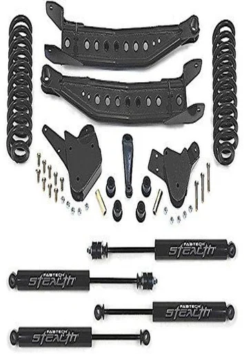 Fabtech 6" COIL KIT V10 AND DIESEL FTS22121BK - fabtech motorsports