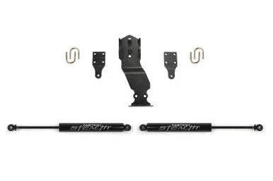 Fabtech STEALTH DUAL STEERING STAB KIT FTS22302 - fabtech motorsports