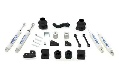 Fabtech JEEP JK 3" BASIC BOX KIT FTS24080BK - fabtech motorsports