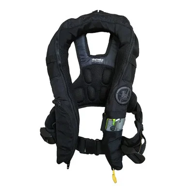 First Watch FW-40PROA/M-BK Auto/manual Convertible 38g Inflatable Pfd - Black FW40PROA/MBK