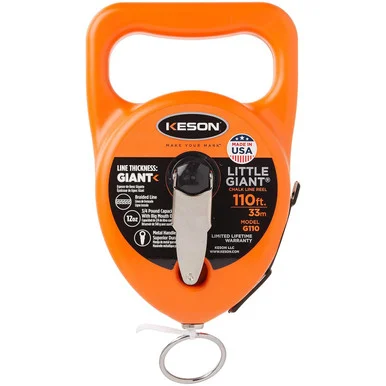 Keson G110KESON "little Giant" Chalk Line Reel - 110 Ft.
