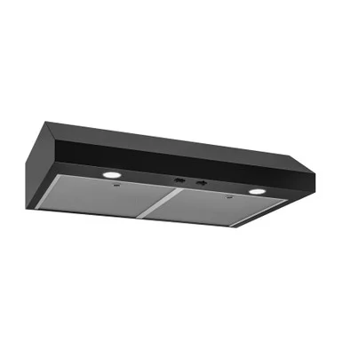 Broan GLA1363BL Gla1 Glacier 36" Under Cabinet Range Hood 350 Max Blower 2 Speed Level