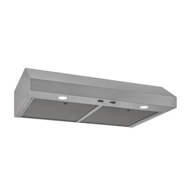 Broan Glacier 36-Inch 350 MAX Blower CFM 1.5 Sones Stainless Steel Range Hood (gla1363ss)