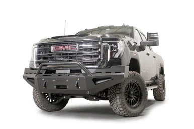 Fab Fours GM24RS62621 Red Steel Front Bumper for 2024 GMC HD