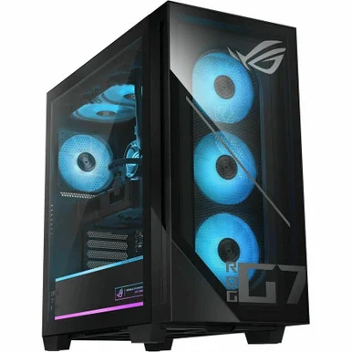 Asus ROG GM700 GM700TZ-PB564 Gaming Desktop Computer - AMD Ryzen 5 8400F - 16 GB - 1 TB PCI Express NVMe 4.0 SSD - Black
