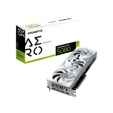 Gigabyte NVIDIA GeForce RTX 5080 Graphic Card - 16 GB GDDR7 (gv-n5080aerooc-16gd)