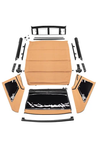 Omix HFB19101 Fastback Soft Top Tan for Ford Bronco 4 Door 2021-2024