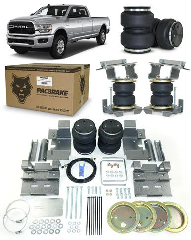 Pacbrake HP10368 Alpha HD Air Spring Suspension Kit for Ram 3500