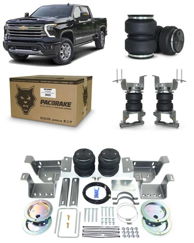 Pacbrake HP10585X Alpha XD Air Spring Suspension Kit for Silverado 2500HD and Sierra 2500HD