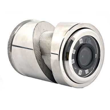 Iris Innovations LLC IRIS435-28 Iris 3mp Compact 316l Stainless Steel Thru-hull/panel Ip Camera - 2.8mm Lens