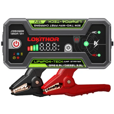 Lokithor J1350PRO 1350a Jump Starter W/ Lifepo4 J1350 PRO