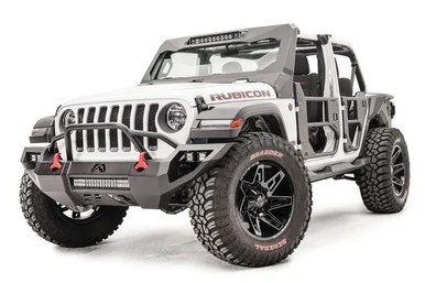 Fab Fours JL18D46521 Vengeance Bumper with Pre Runner for Jeep Wrangler
