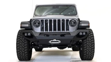 Fab Fours JL18X46511 Matrix Front Bumper for Jeep Wrangler