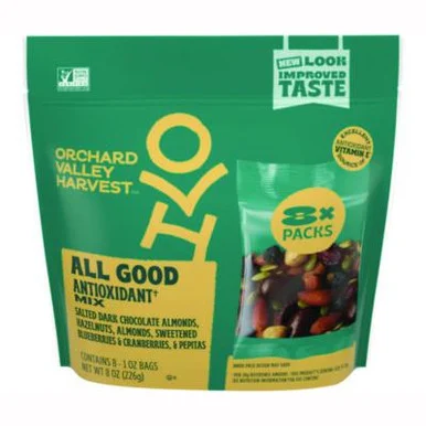 John B. Sanfilippo & Son, Inc. JOH13764 All Good Antioxidant Mix, 1 Oz Bags, 8/pack