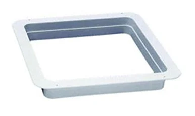 Hengs Ind JRP1122B Jensen Vent Garnish White - Heng's Industries