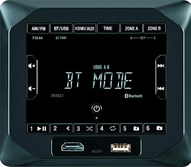 Jensen JWM22 Wall Mount Stereo System
