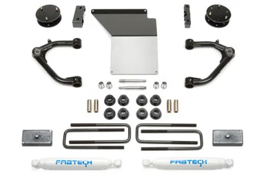Fabtech 3" UNIBALL UCA SYS W/PERF SH 07-18 GM C/K1500 P/U K1062 K1062_100