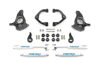 Fabtech 3.5" ULTIMATE SYS W/UNIBALL UC & PERF SHOCKS 2011-19 GM C/K2500HD/3500HD K1064 K1064_100