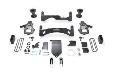 Fabtech 6" BASIC SYS G2 W/ MAGNERIDE 14-18 GM K1500 P/U DENALI W/ OE FORG STL UCA K1100 K1100_100