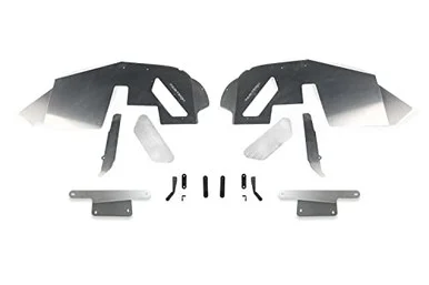 Fabtech INNER FENDERS FRONT JEEP JL/JT W/ STOCK FENDERS K4186 - fabtech motorsports