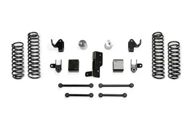 Fabtech 3" SPORT SYSTEM W/ SHK EXT 2021 JEEP JL 4XE 4-DOOR K4200