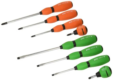 KTC KTC-TD798 Soft Grip Stubby Screwdriver Set (8pcs)