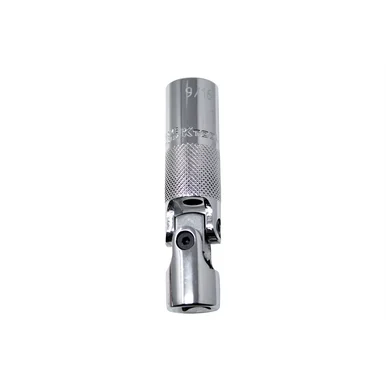 K Tool International 22439 Spark Plug Socket Magnetic Universal Joint 9/16 Inch 6 Point KTI22439