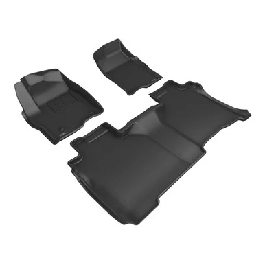 3D MAXpider L1CH11701509 Kagu Floor Mat for Chevy Silverado Double Cab Bucket Seats - Full Set