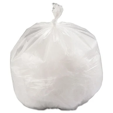 Integrated Bagging Systems LG334013NC High-density Commercial Can Liners, 33 Gal, 11.94 Mic, 33" X 39", Natural, Interleaved Roll, 25 Bags/roll, 6 Rolls/carton