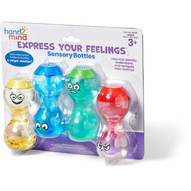 Learning Resources Express Your Feelings Sensory Bottles (lrn-94488)