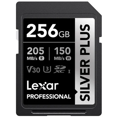 Lexar LSDSIPL256G-BNNNU Professional Silver Plus Sdxc 256gb