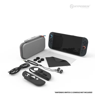 Hyperkin M07710 Nintendo Switch 2 Travel Kit Accessories Bundle
