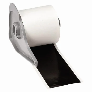 Brady M5112490 M5 FreezerBondz Cryogenic Polyester Labels Black On White 0.375 X 1.25"