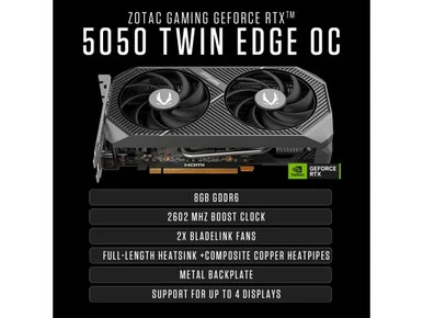 ZOTAC MEK5050A5500BR1 MEK Gaming Desktop with RTX 5050 Ryzen 5 5500 16GB 1TB SSD - Zotac Usa
