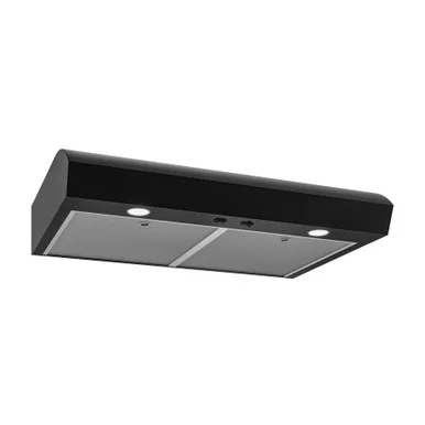 Broan 30-Inch Under Cabinet Range Hood, ENERGY STAR, 350 Max Blower CFM, Black (mtr1303bl)
