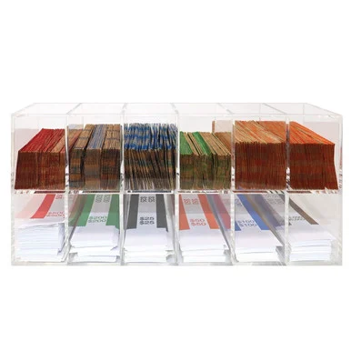 Nadex Coins Ncc1-1125 Acrylic Bills And Coins Wrappers Tray