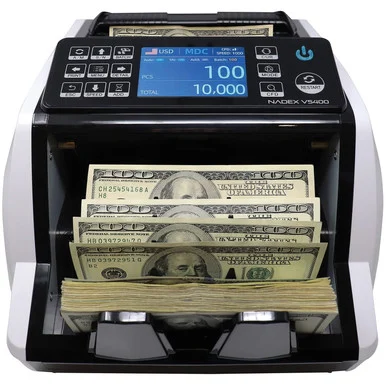 Nadex Coins V5400 Mixed Denomination Money Counter and Counterfeit Detector (ncc1-1139)