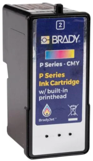 Brady P-CMY-1 J7300 Inkjet Printer Cyan Magenta Yellow Ink Cartridge