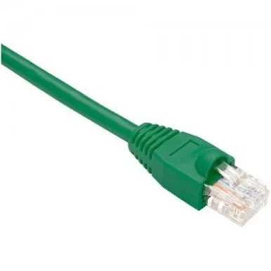 Unirise Cat.6 Patch Network Cable - Category 6 For Network Device - Patch Cable - 9 Ft - 1 X - 1 X - Green (pc6-09f-grn-s)
