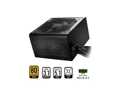 Asrock PRO850G 850W 80+ Gold ATX 3.1 Power Supply