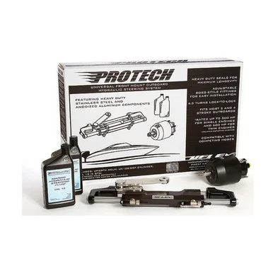 Uflex Usa PROTECH2.1T Uflex Protech 2.1 Front Mount Tilt Ob Hydraulic System - Includes Up28t Helm Pump, Oil, Uc128ts-2 Cylinder, & X52 Tilt - No Hoses PROTECH2.1T