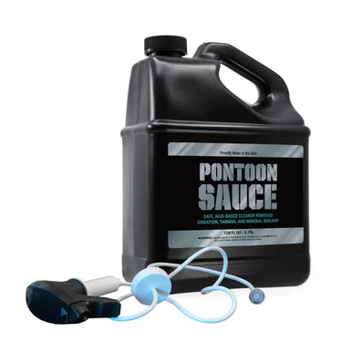 Bling Sauce PS0128 Pontoon Sauce Aluminum Cleaner and Restorer - 1 Gallon