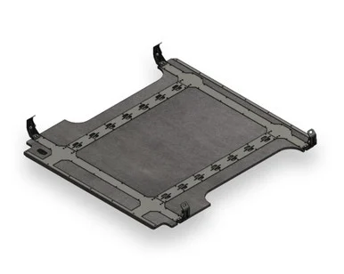 Legend Fleet RA1713EMU1 BedBoss Drop-In Steel Bed Liner for Ram 1500 6.5' Bed
