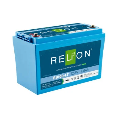 Relion Battery RB100LT 12V 100Ah Low Temperature LiFePO4 Deep Cycle Battery