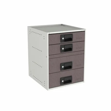 Rolacase RCKIT4012 4 Drawer Storage Cabinet Kit RCKIT40/12