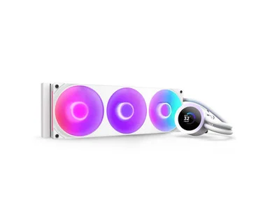 NZXT RLKR360W2 Kraken Plus 360 RGB AIO CPU Liquid Cooler White